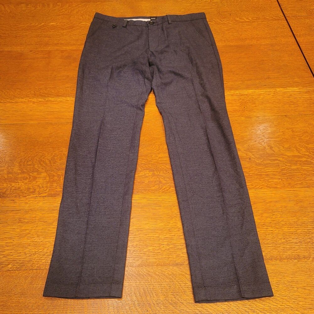 Hugo Boss Kaito1 Slim Stretch Pants 36R Gray